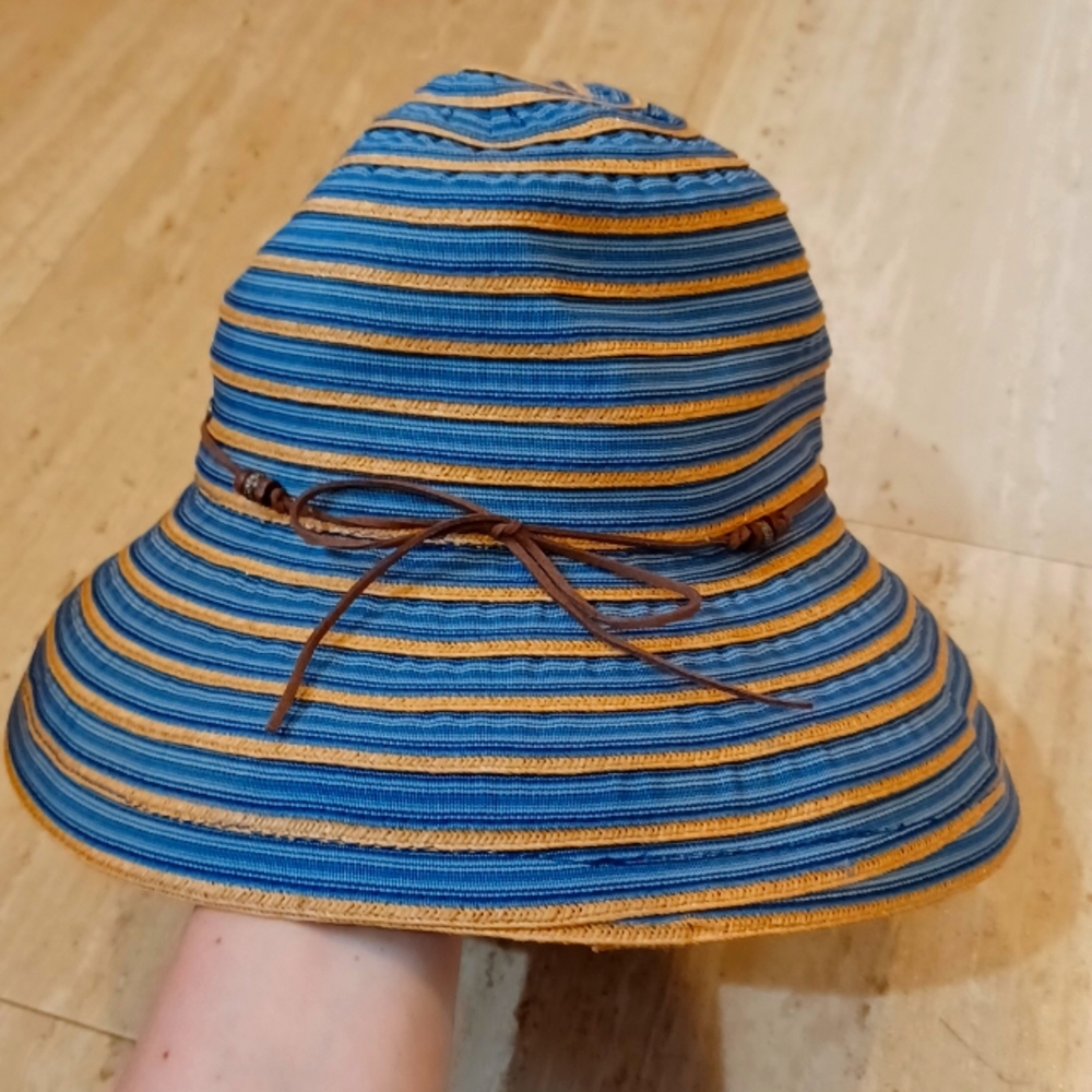 Kooringal Striped Beach Hat